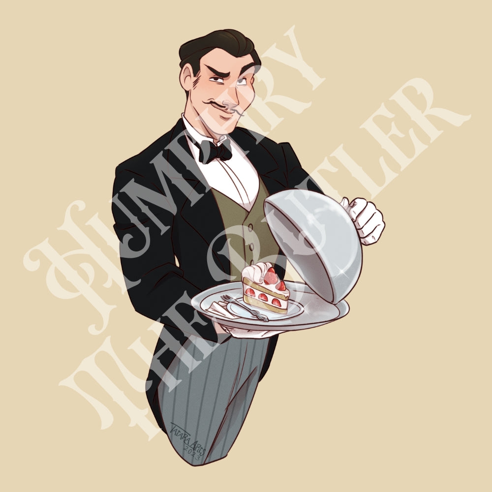 7 BUTLER DIGITAL STICKERS PACK