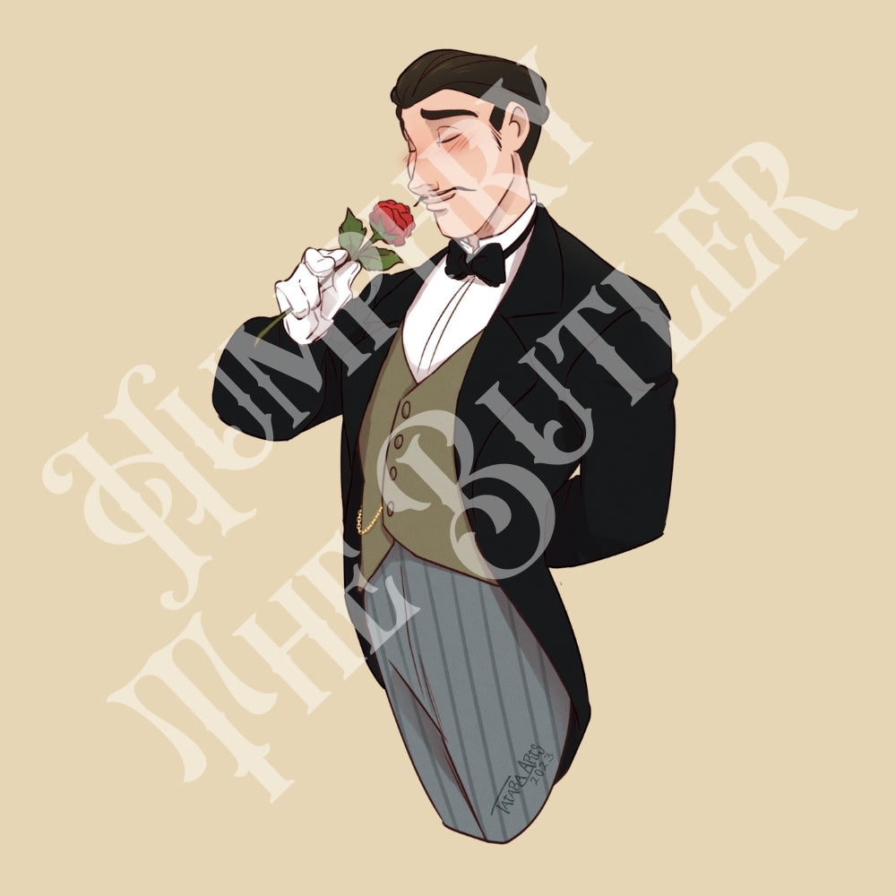 7 BUTLER DIGITAL STICKERS PACK