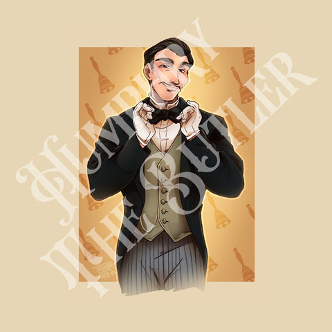 BOW TIE DIGITAL STICKER