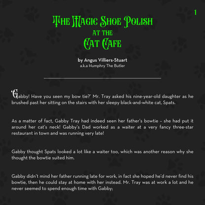 THE MAGIC SHOE POLISH AT THE CAT CAFE (ebook)